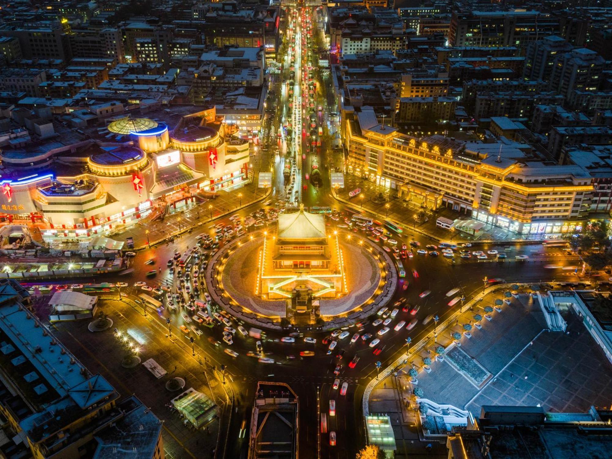 Campanile Hotel Xi'An Dayan Pagoda Datang Night City Hotel Eksteriør bilde
